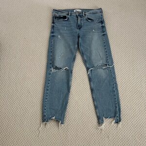 Zara Light Blue Denim Jeans